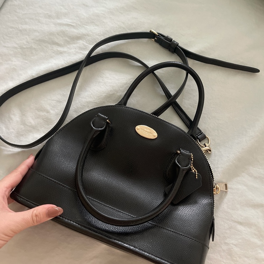Coach black purse